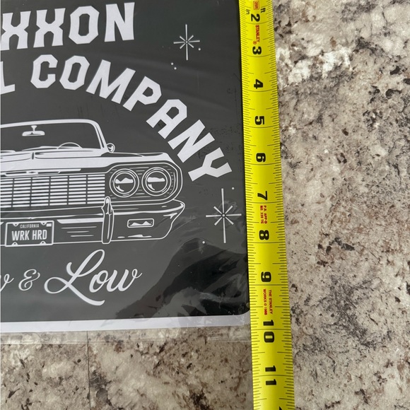 Dixxon Metal wall Sign Slow n Low - Picture 4 of 4